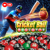 Cricket Ball Roulette live casino tile